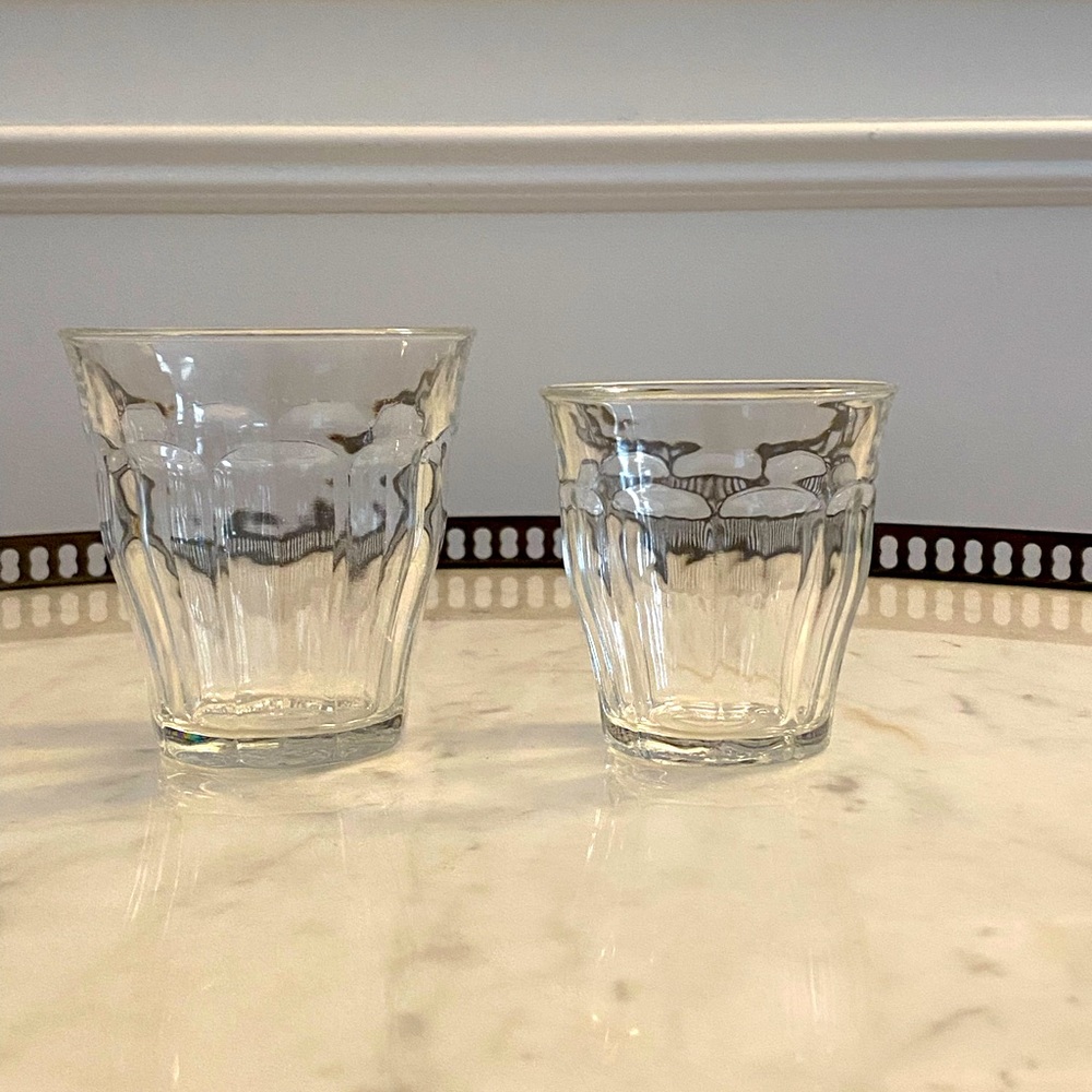 Duralex Glasses 2 Medium, 5 Small